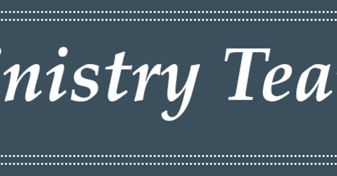 Book of Ministry Teams Draft Distribution image