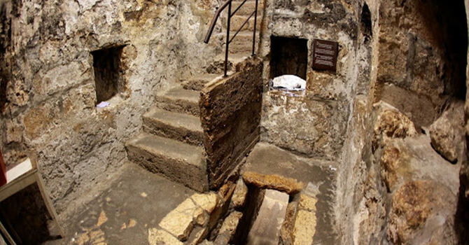 The home of Mary, Martha, & Lazarus