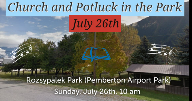 Sunday Service in the Park and Potluck Lunch