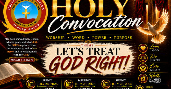 Messages: Treating God Right / For the Lord of God