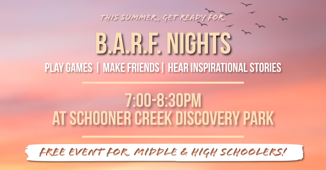 B.A.R.F. Nights!!!