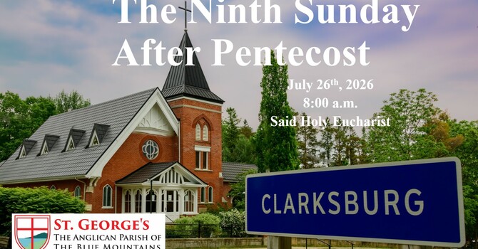 The Ninth Sunday After Pentecost