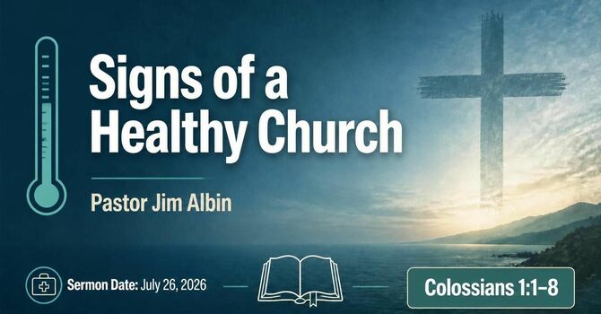 Signs of a Healthy Church