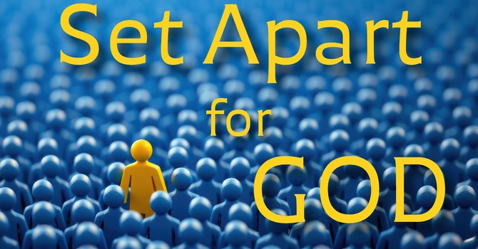 Set Apart for God