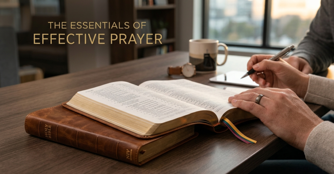 The Essentials of Effective Prayer - Fall 2026