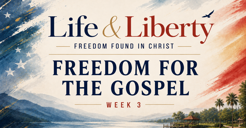 Freedom For The Gospel