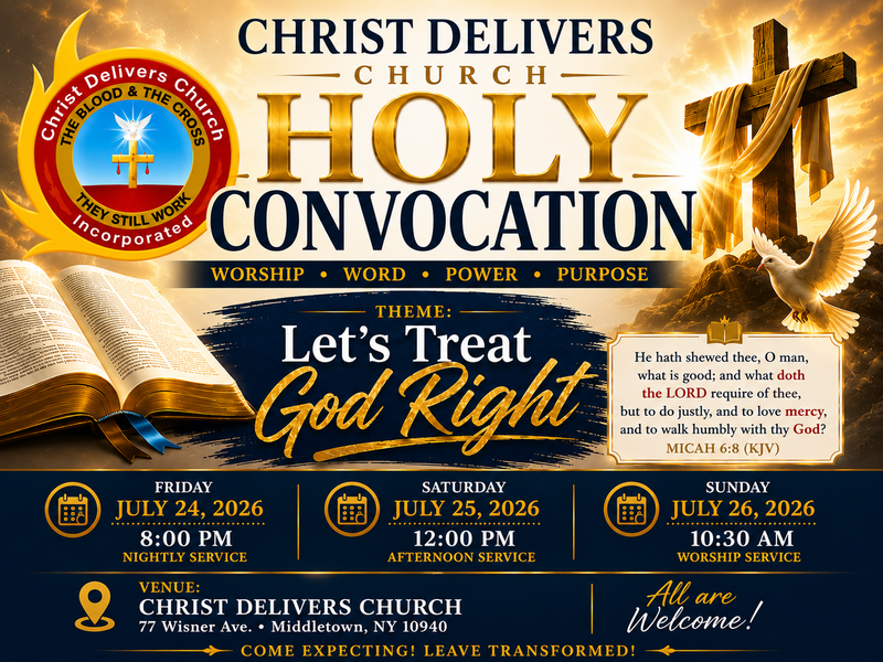 Message: When You Treat God Right, He Will Bless You
