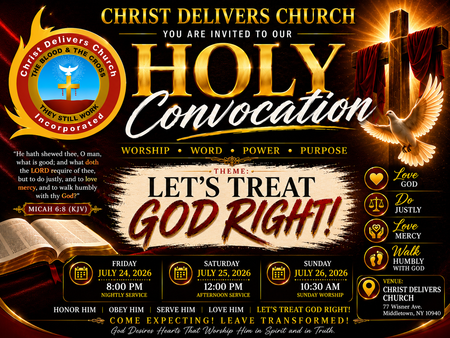 Holy Convocation 2026 