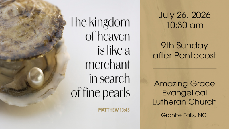 9th Sunday after Pentecost