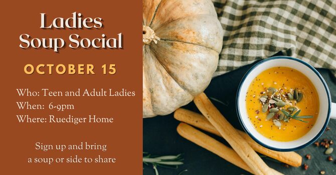 Ladies Soup Social