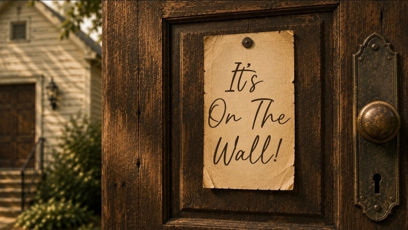 It's on the Wall