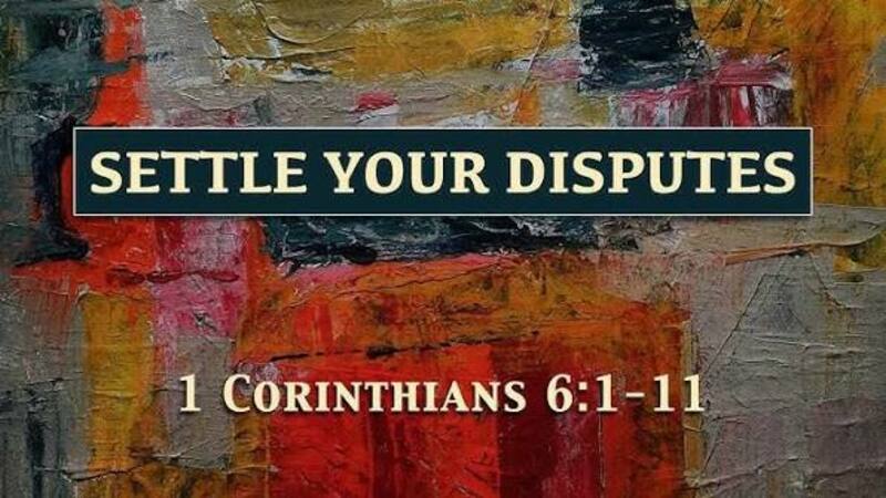 1 Corinthians 6:1-11