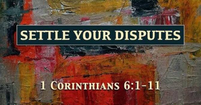 1 Corinthians 6:1-11