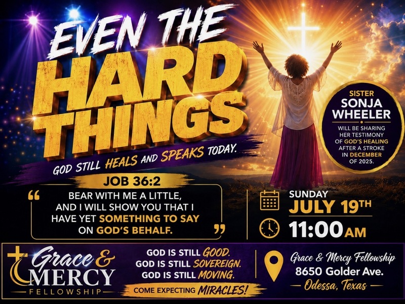 Even The Hard Things, God Still Heals And Speaks Today
