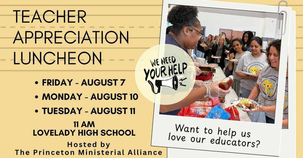 Teacher Appreciation Luncheon