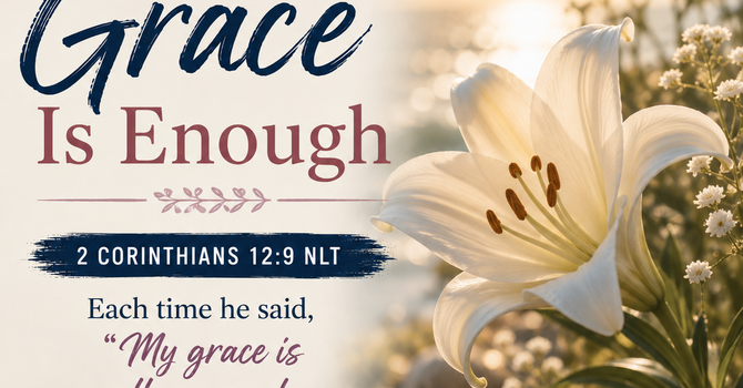 His Grace Is Enough image