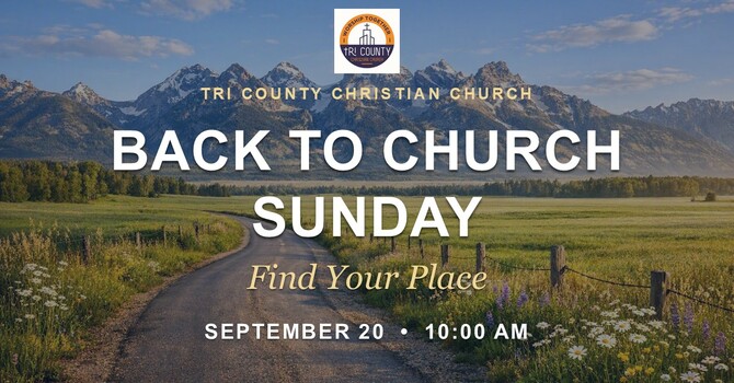 BACK TO CHURCH SUNDAY