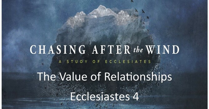 The Value of Relationships