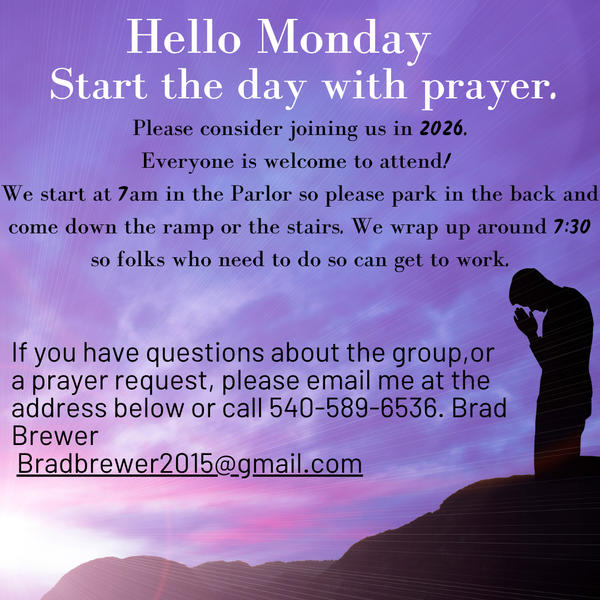 Monday Morning Prayer Meeting