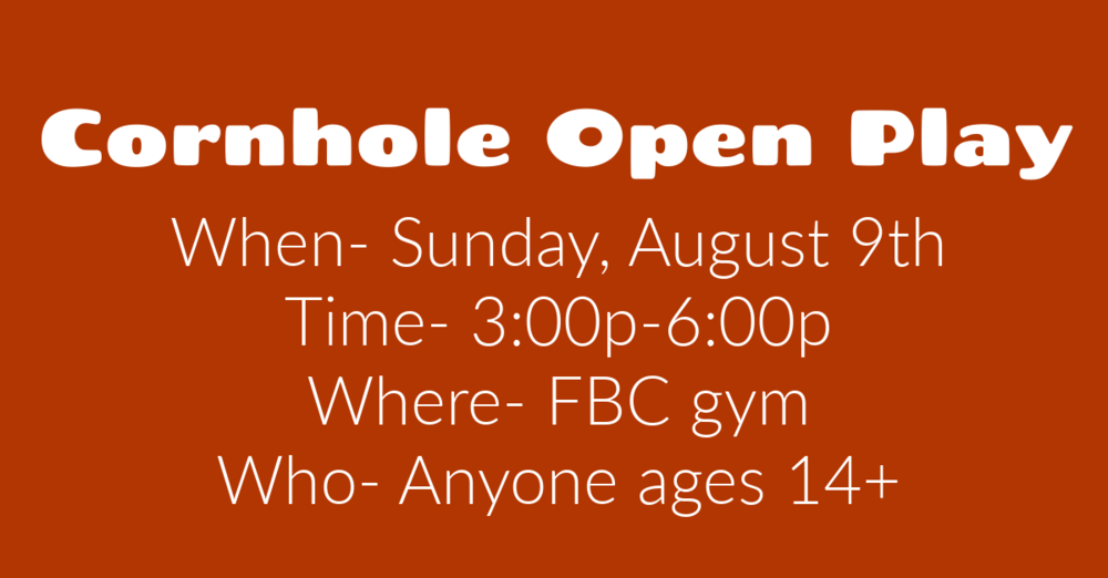 Cornhole