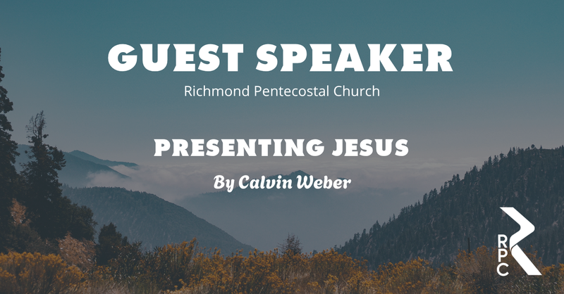 Presenting Jesus