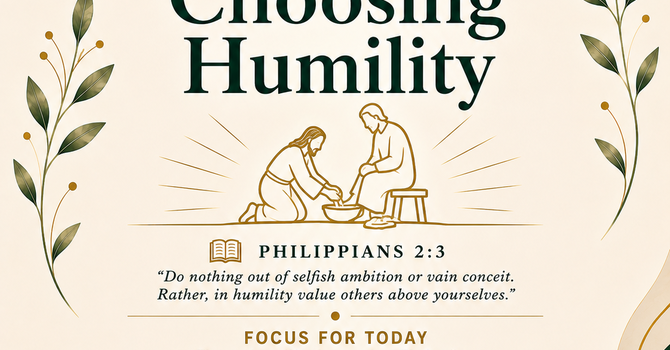 Choosing Humility image