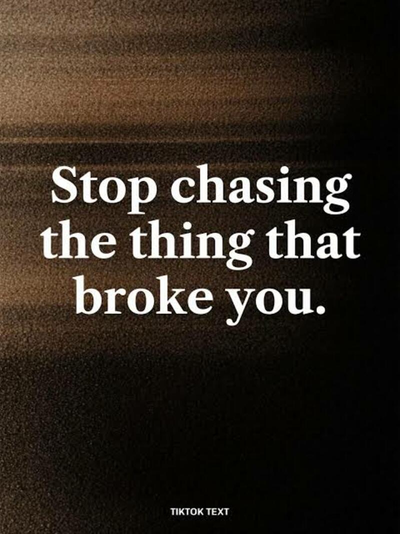 "Stop Chasing Broken Things" A.M. Service