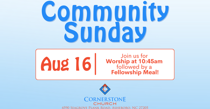 Community Sunday