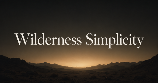 Wilderness Simplicity image