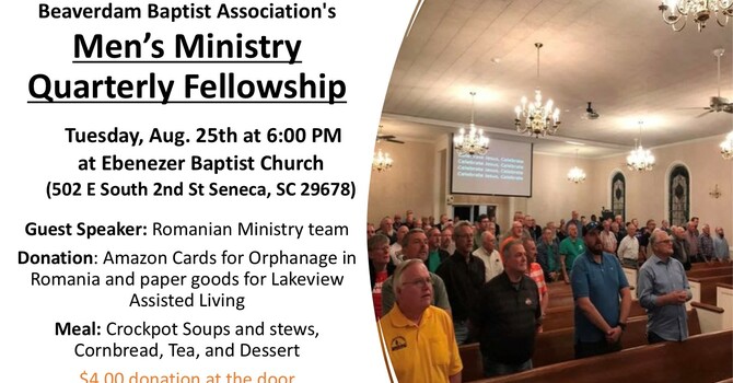 BBA Quarterly Men’s Ministry 