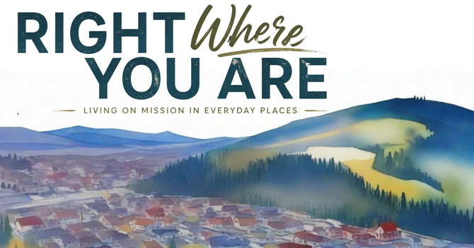 Right Where You Are: "Don’t Waste Your Life"