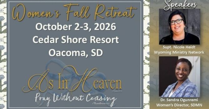 Women's Fall Retreat Early Registration Deadline