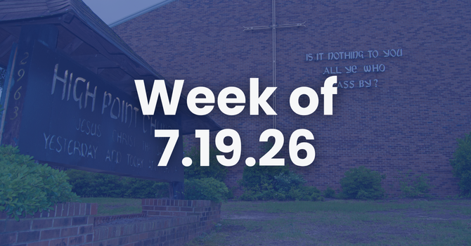 Pastor's Weekly Updates image