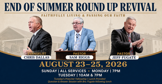 End of Summer Roundup Revival