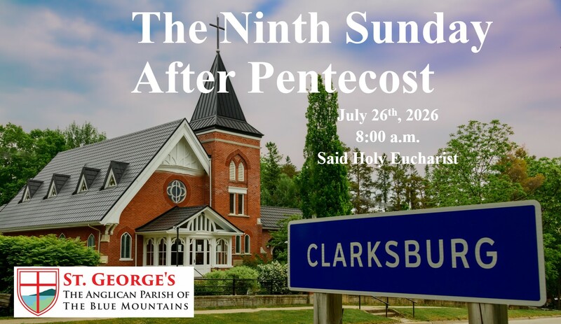 The Ninth Sunday After Pentecost