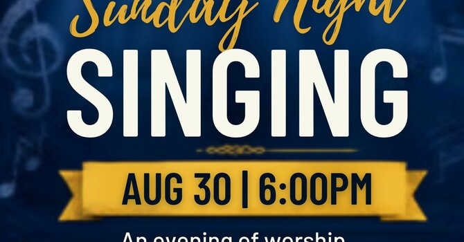 5TH SUNDAY NIGHT SINGING! image