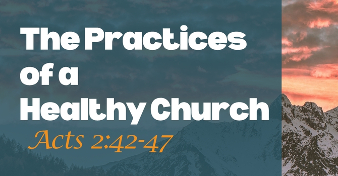 The Practices of a Healthy Church