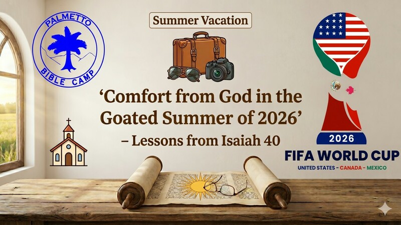 Comfort from God in the Goated Summer of 2026