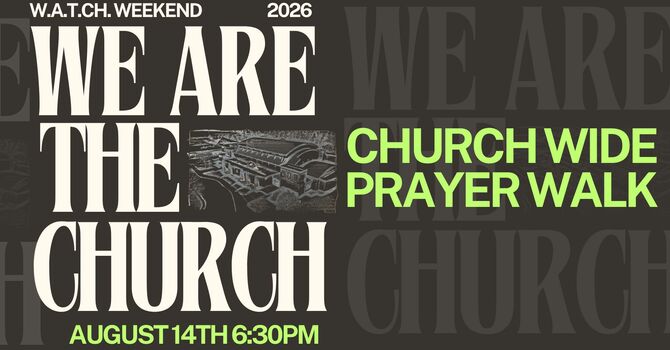 Church Wide Prayer Walk