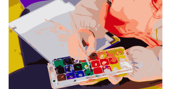 Winter Theme Group Painting