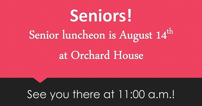 Senior Adult Luncheon