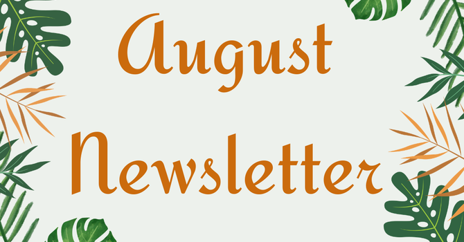 August 2026 Newsletter image