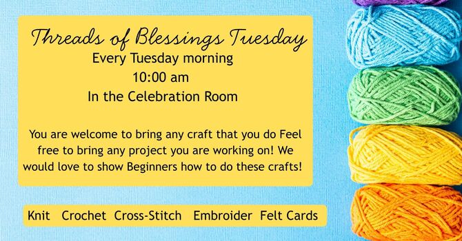 Threads of Blessings Tuesday