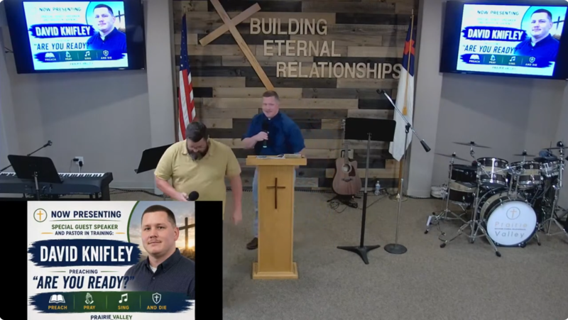 David Knifley's message "Are You Ready"