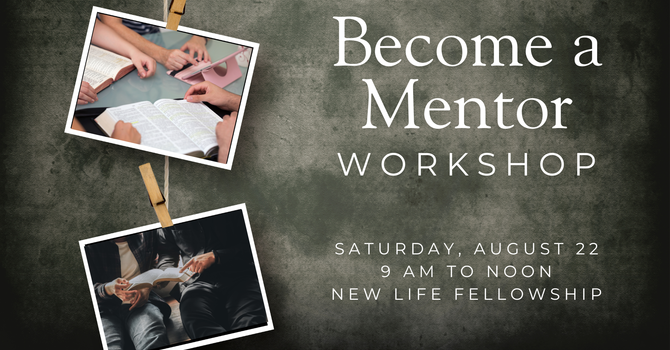 Become a Mentor Workshop