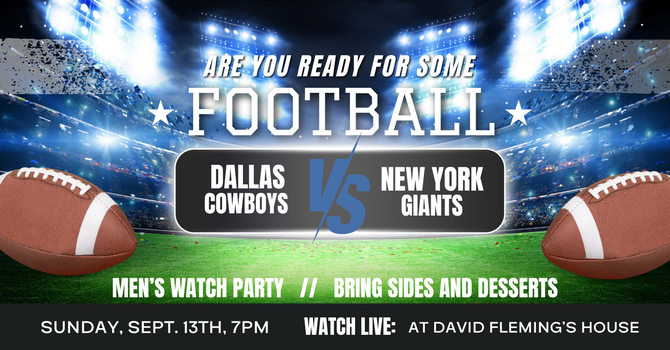 Men's Football Watch Party