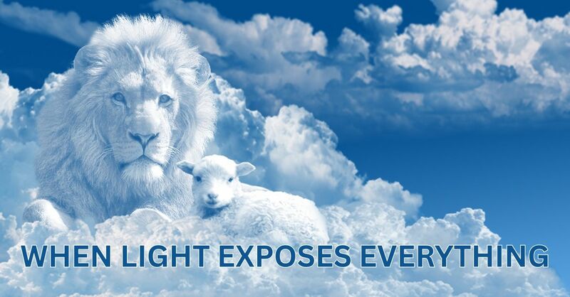 WHEN LIGHT EXPOSES  EVERYTHING
