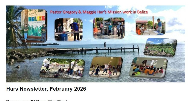 Belize Ministry Update - February 2026 image