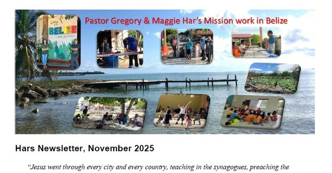 Belize Ministry Update - Nov 2025 image