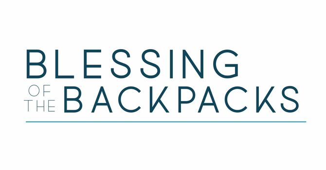 Blessing of the Backpacks